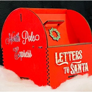 Letters to Santa Mailbox holiday gift fun for kids Christmas magic