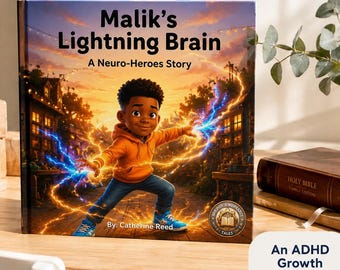 Malik's Lightning Brain ADHD Children's Storybook (Digital Download)