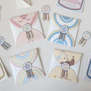 Idolish7 Anime Stationary Set - Idolish7 Pudding Envelope - Idolish7 gift anime stationary - ainana gift set - cricut project - i7 craft