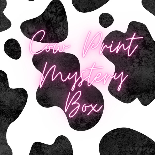 Cow Print Mystery Box