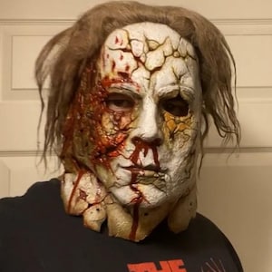 映画　ハロウィン　ロブ・ゾンビ マイケル・マイヤーズ マスク 等身大 レプリカ 映画 ハロウィン ロブ・ゾンビ マイケル・マイヤーズ マスク