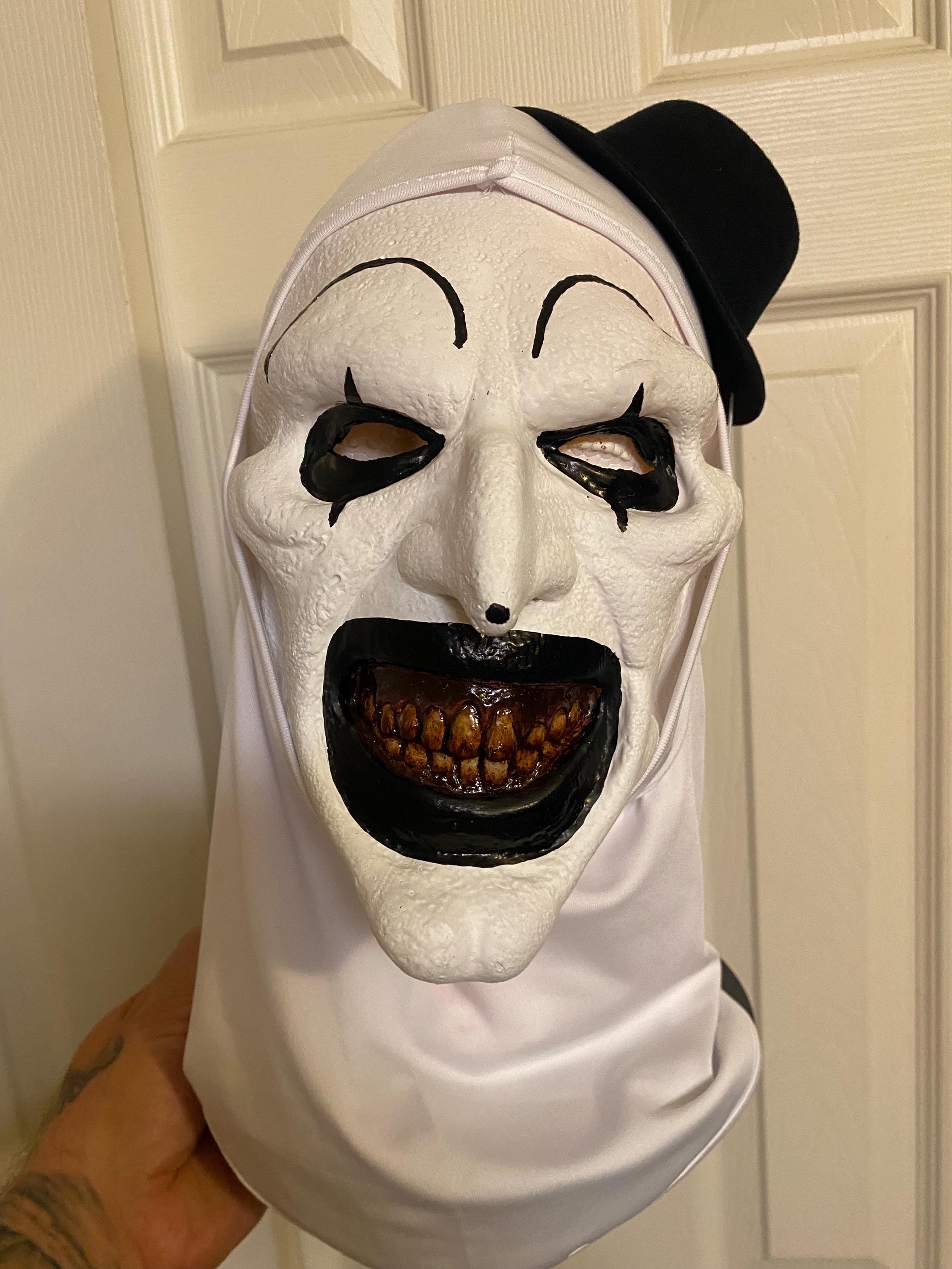 Maschera Da Clown Horror Art The Clown - Lattice, Realistica, Con Capelli, Per Halloween E Cosplay - Foto 11