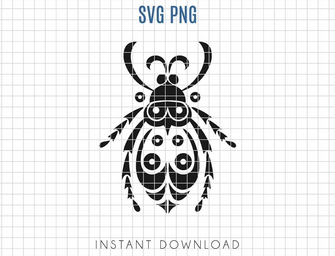 insect-svg-bug-beatle-svg-bug-silhouette-minimalistic-bug-etsy-australia
