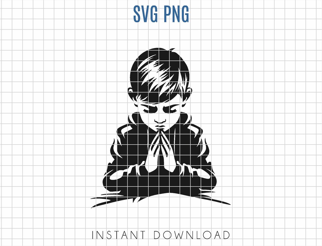 Praying Boy SVG Thinking Boy SVG Easy To Cut Boy Silhouette praying-boy-svg-thinking-boy-svg-easy-to-cut-boy-silhouette