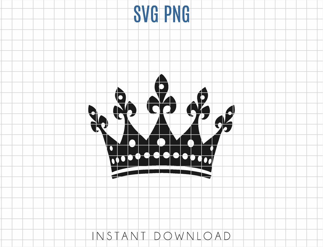 Crown SVG, Tiara Crown, Easy to Cut King Crown, Commercial Use, Crown