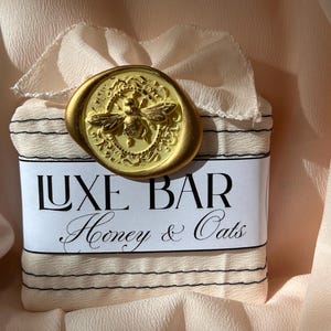 Honey & Oats Artisan Soap: Small Batch, Exfoliating, Creamy Lather