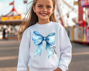 T-shirt Unisexe Gildan – Imprimé Coquette Bows (nœuds Aquarelle) – Taille S à XL – Neuf Sans étiquettes