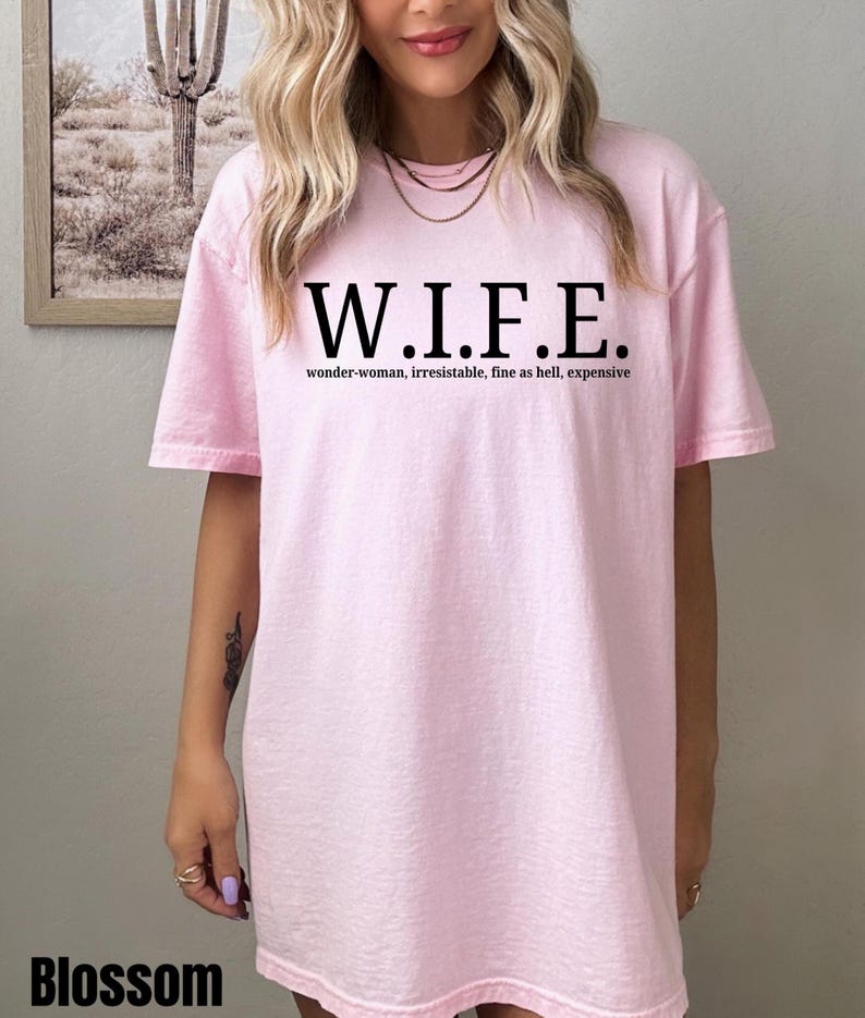 Lustiges Frau Shirt, Frau Humor T-Shirt, Frau Gag Geschenk, Perfekt für Geburtstage, Comfort Colors® Frau Geschenk von Mann Beste Frau Shirts Erwachsenen Humor Bild 8