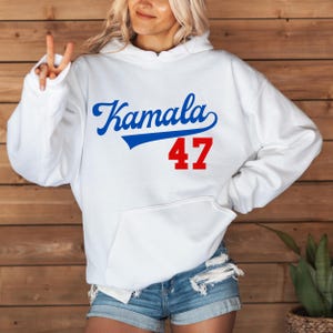 Kamala 47 Hoodie, Madam President Hoodie, Elect Kamala Harris 2024, Democrat Hoodie, First Female, Harris Walz 2024, Never Going Back