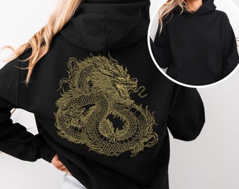 Dragon hoodie, Y2K fantasy boek drakenliefhebber, feminisme cadeau, boek hoodie, hemelse draak sweatshirt, leesgrage hoodie, vintage draak