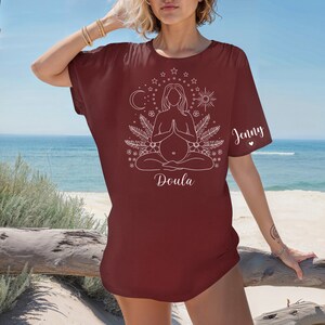 Personalized Doula Shirt, Birth Worker, Midwife Student Postpartum