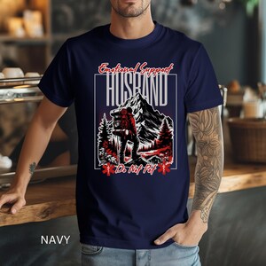 Emotional Support Husband Shirt, Funny Shirt for Dad, Gift From Wife, Humor Gift, Do Not Pet, Mental Health Shirt, Husband Gift Idea