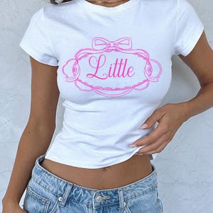 Sorority Big Little Shirts, Kokette Sorority Baby T-Shirt, Big Little Revel Shirts, griechische Leben Geschenke, Reveal Korb Geschenk