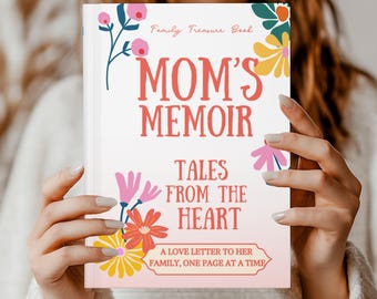 Best Gift for Mom Journal, Personal Mothers Day Gift, Keepsake Gift, Gift From Kids, Sentimental Gift, Journaling, Mom Story, Love Letters