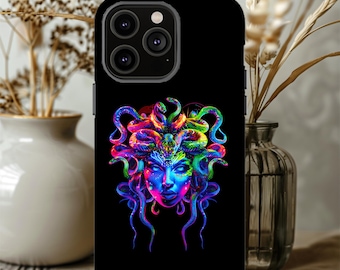 Medusa Phone Case, Gorgon Medusa I Phone Cover, Goddess Phone Case For Samsung, Witchy Phone Case, Female Rage Gift, Female Gaze Gifts