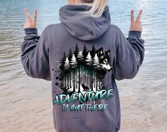 Nature Hoodie, Cottage Core Clothing, Mountain Hiking Gift, Y2K Hoodie, Forest Core, Camping Aesthetic, Nature Lover Gift, Adventurer