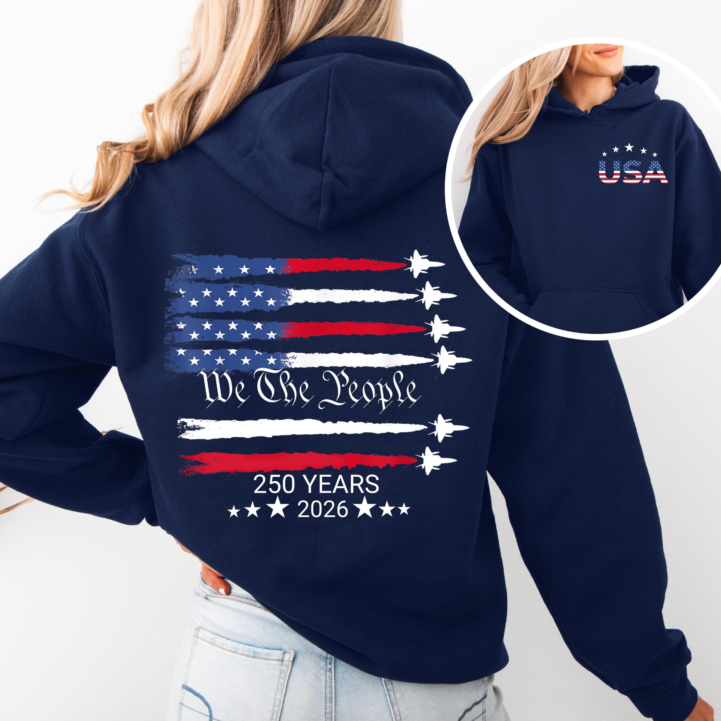 We the People 250th Anniversary Freedom Hoodie | USA Patriotic - Etsy