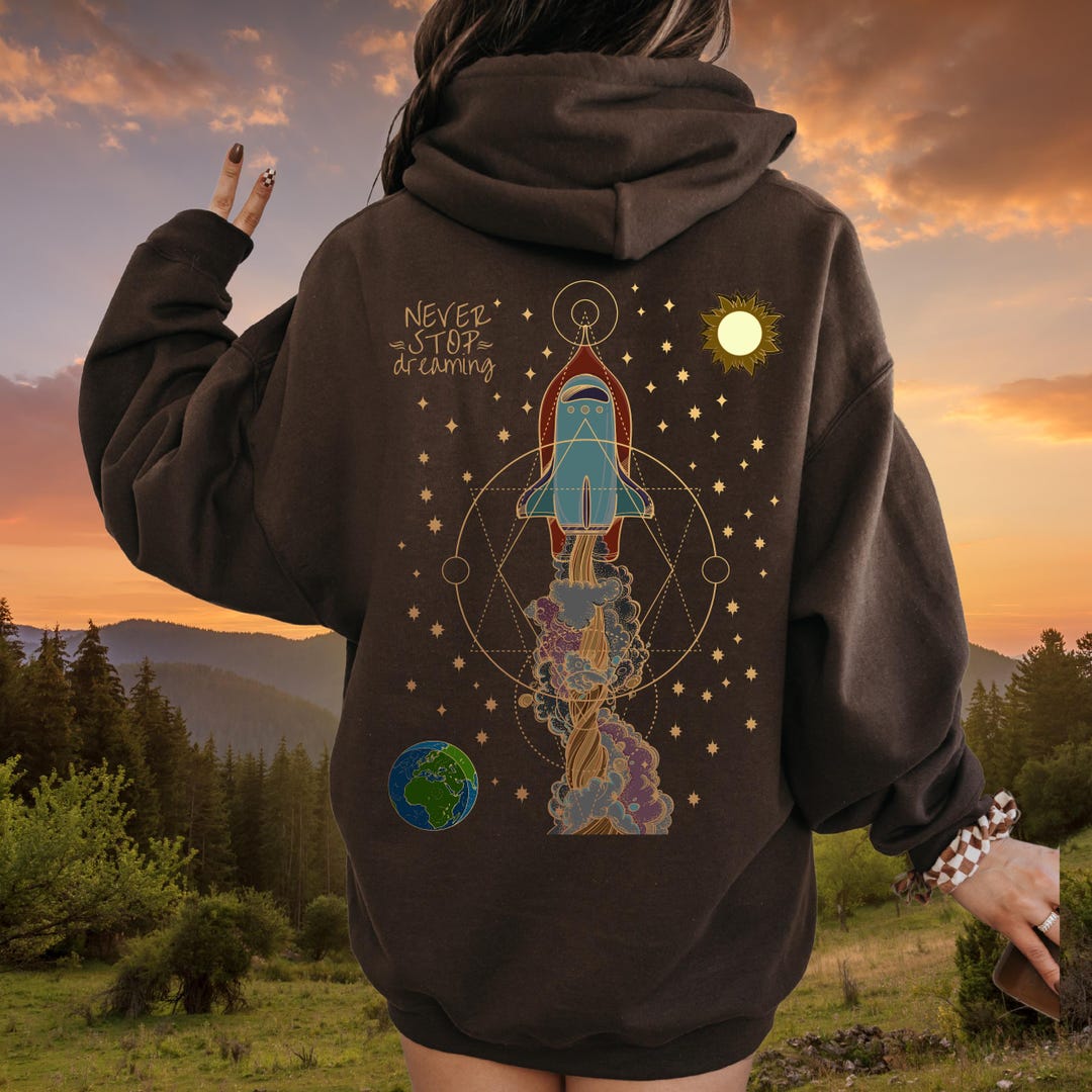 YAMASHITA × I.F.C OUTER SPACE HOODI Space Trip - Comet 3I/Atlas Hoodie – Nature Backs