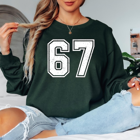 67 Long Sleeve Shirt, Six Seven Viral Meme Tee, Funny Teacher