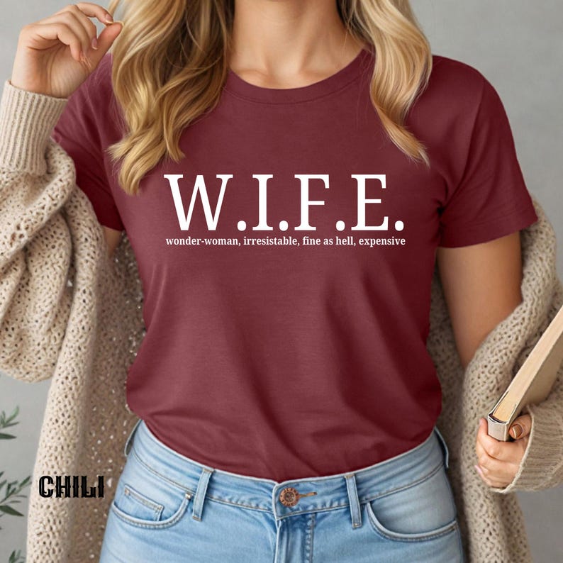 Lustiges Frau Shirt, Frau Humor T-Shirt, Frau Gag Geschenk, Perfekt für Geburtstage, Comfort Colors® Frau Geschenk von Mann Beste Frau Shirts Erwachsenen Humor Bild 6