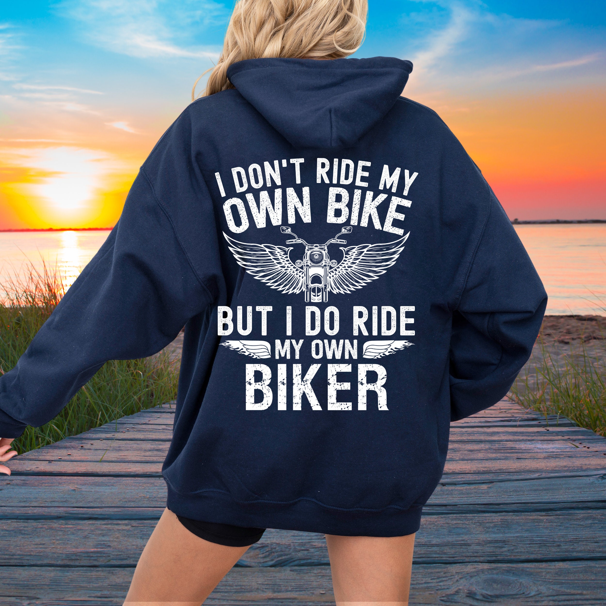 Felpa Con Cappuccio E Zip Per Adulti "Is My Bike Okay" - Divertente Regalo Per Motociclisti, Unisex, Misto Cotone