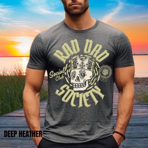 Camiseta Rad Dad, Camiseta engraçada do pai, Camiseta esqueleto do pai, Clube do pai legal, Clube do pai Rad, Presente de dia dos pais, Vida de pai, Sociedade do pai Rad Primeiro dia dos pais