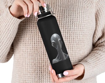 Vaso aislado Alien Bebida Vaso Senderismo Vaso Regalo UFO Vaso Botella de Agua Regalo Alien Botella de Agua UFO Botella de Agua