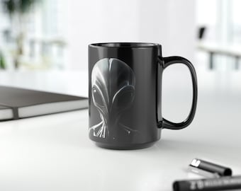 Taza de café Taza OVNI Taza de café Taza UAP Taza de té Taza alienígena Regalo Taza de café