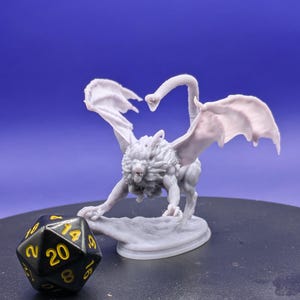 Chimera Miniature for D&D, dungeons and dragons, pathfinder-designed by stormborn collectables
