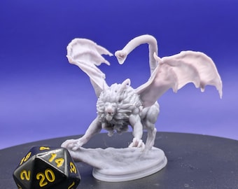 Chimera Miniature for D&D, dungeons and dragons, pathfinder-designed by stormborn collectables