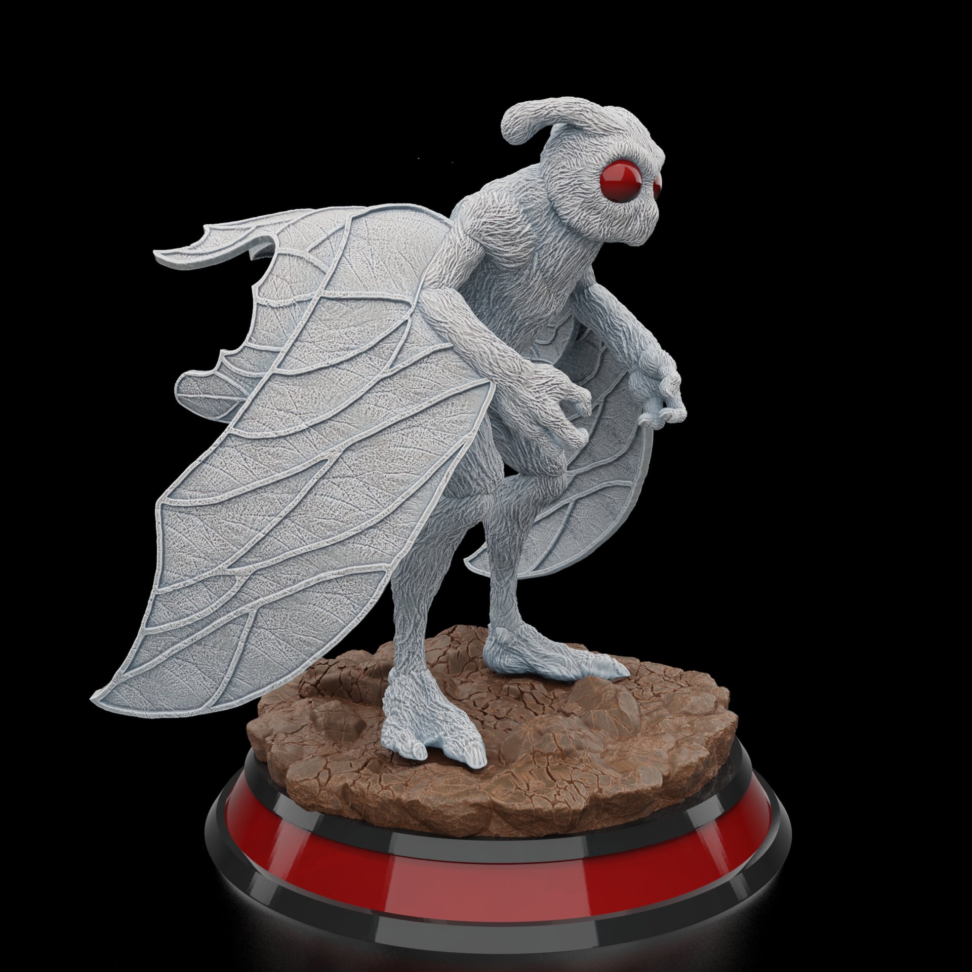 新品同様 Hunched Mothman Etsy - Miniature 人形