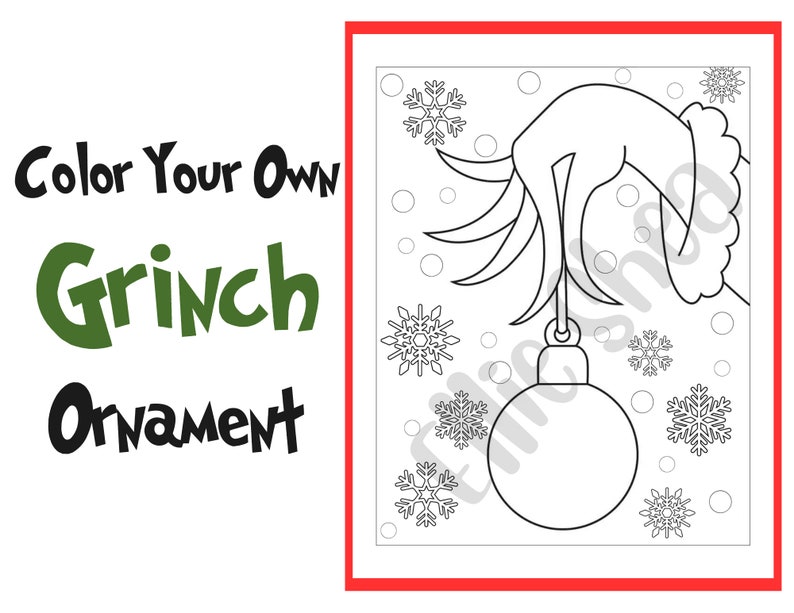 Grinch Christmas Coloring Sheet Etsy grinch-christmas-coloring-sheet-etsy