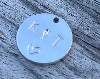 Custom stamped pendants