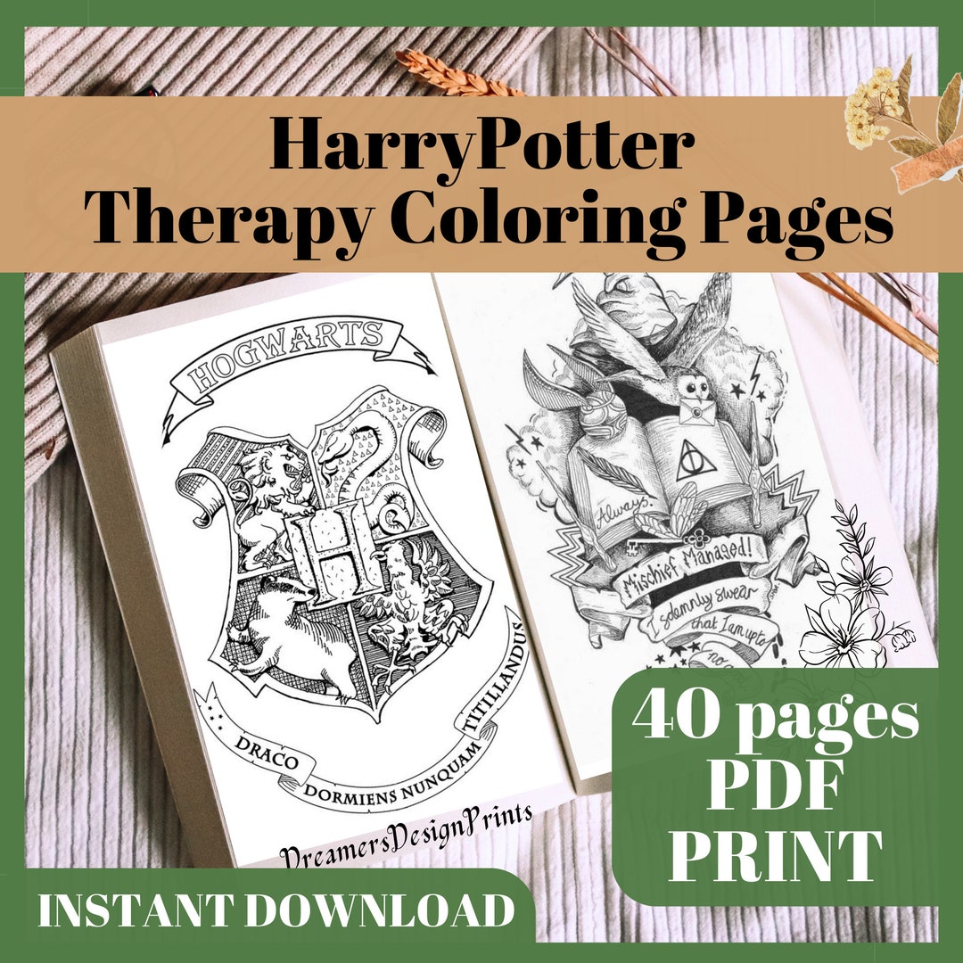 40 Fan Art Drawing Compilation Printable Coloring Pages of Magic School ...