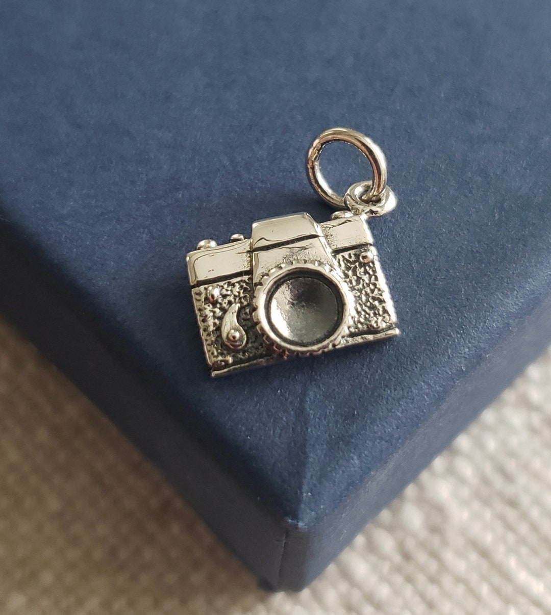 Sterling Silver Camera Charm Hobbyist Photographer, Traveler, Vintage ...