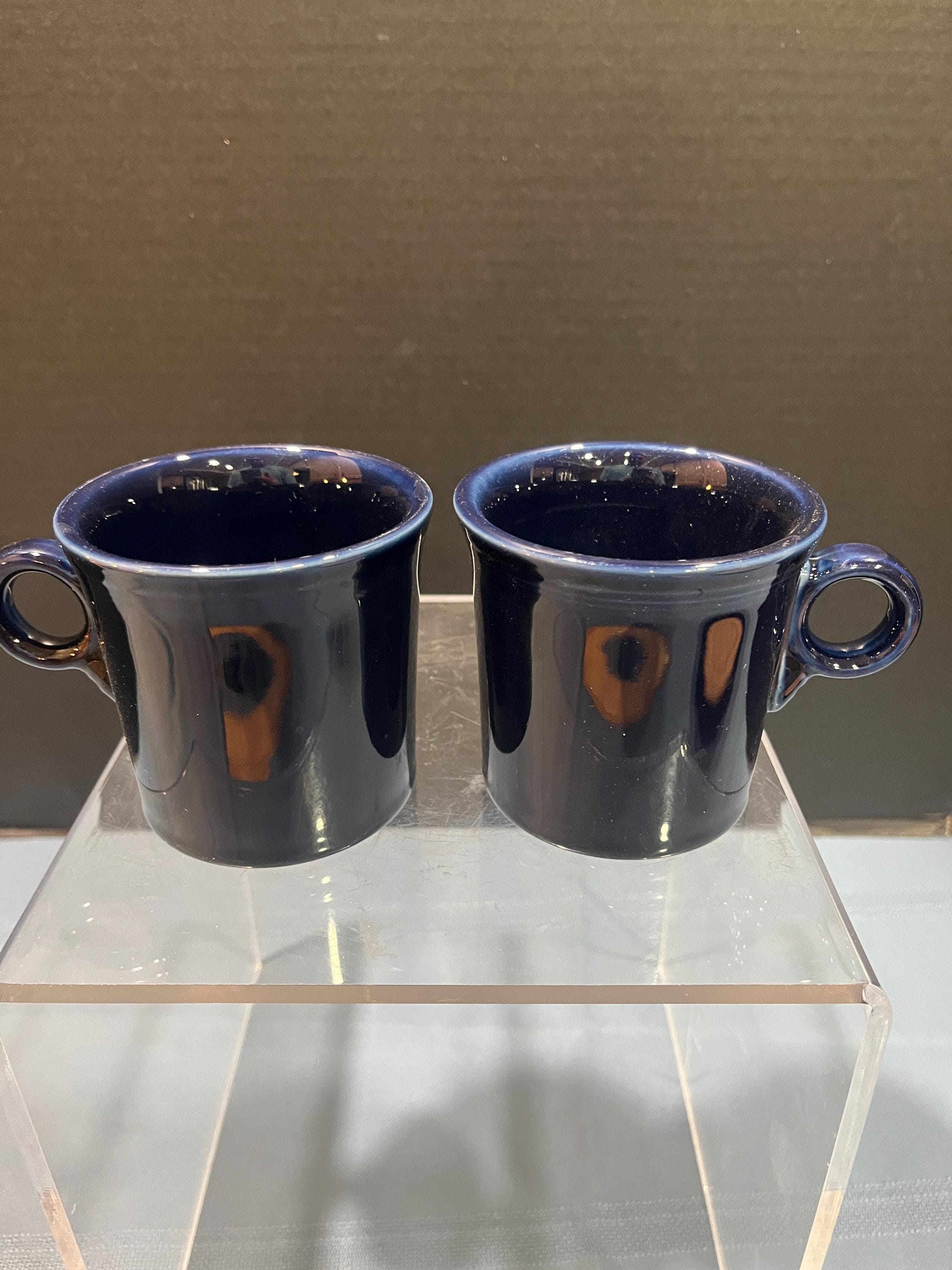 Vintage Homer Laughlin China Navy or Cobalt Blue Color Fiesta Ware