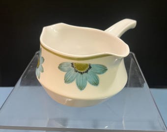 Vintage Noritake UP-SA DAISY Pattern Gravy Boat  - Never Used
