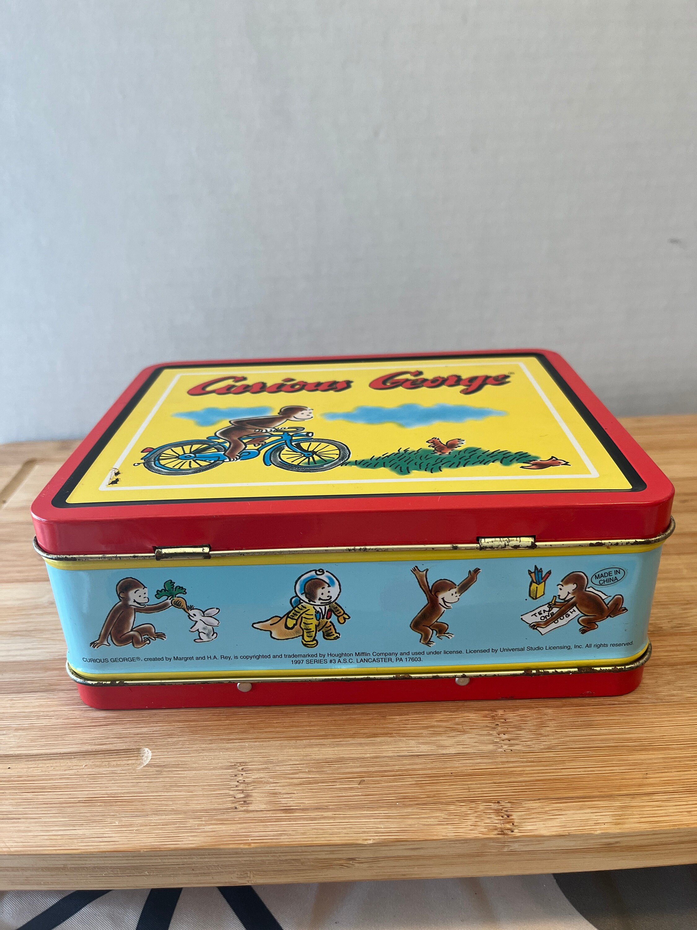 Vintage Curious Lunchbox Etsy