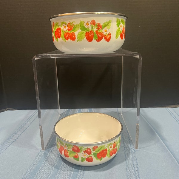 Strawberry Bowls Etsy