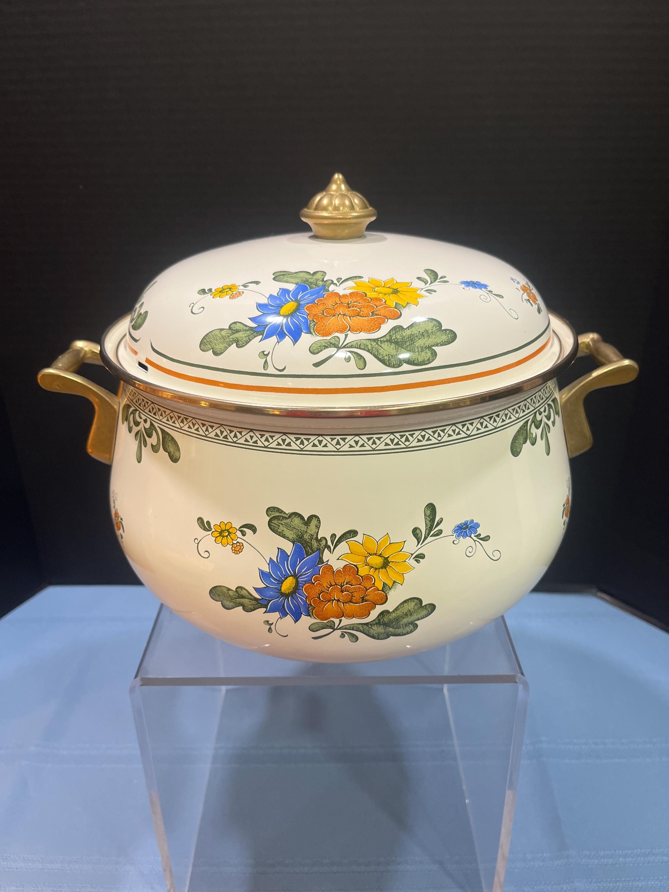 Vintage Villeroy & Boch Enamel Covered 