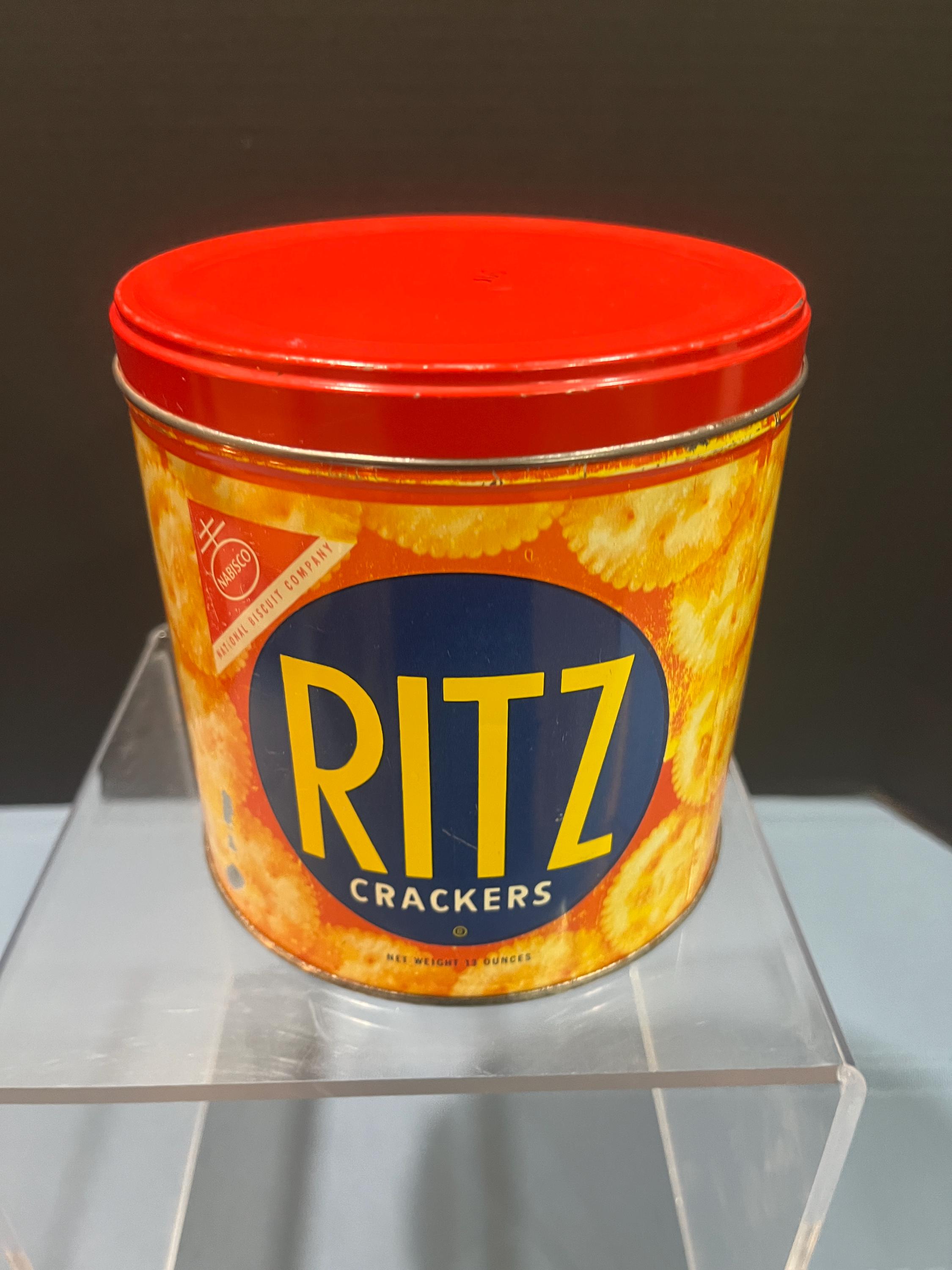 Vintage Ritz Cracker Tin - Etsy