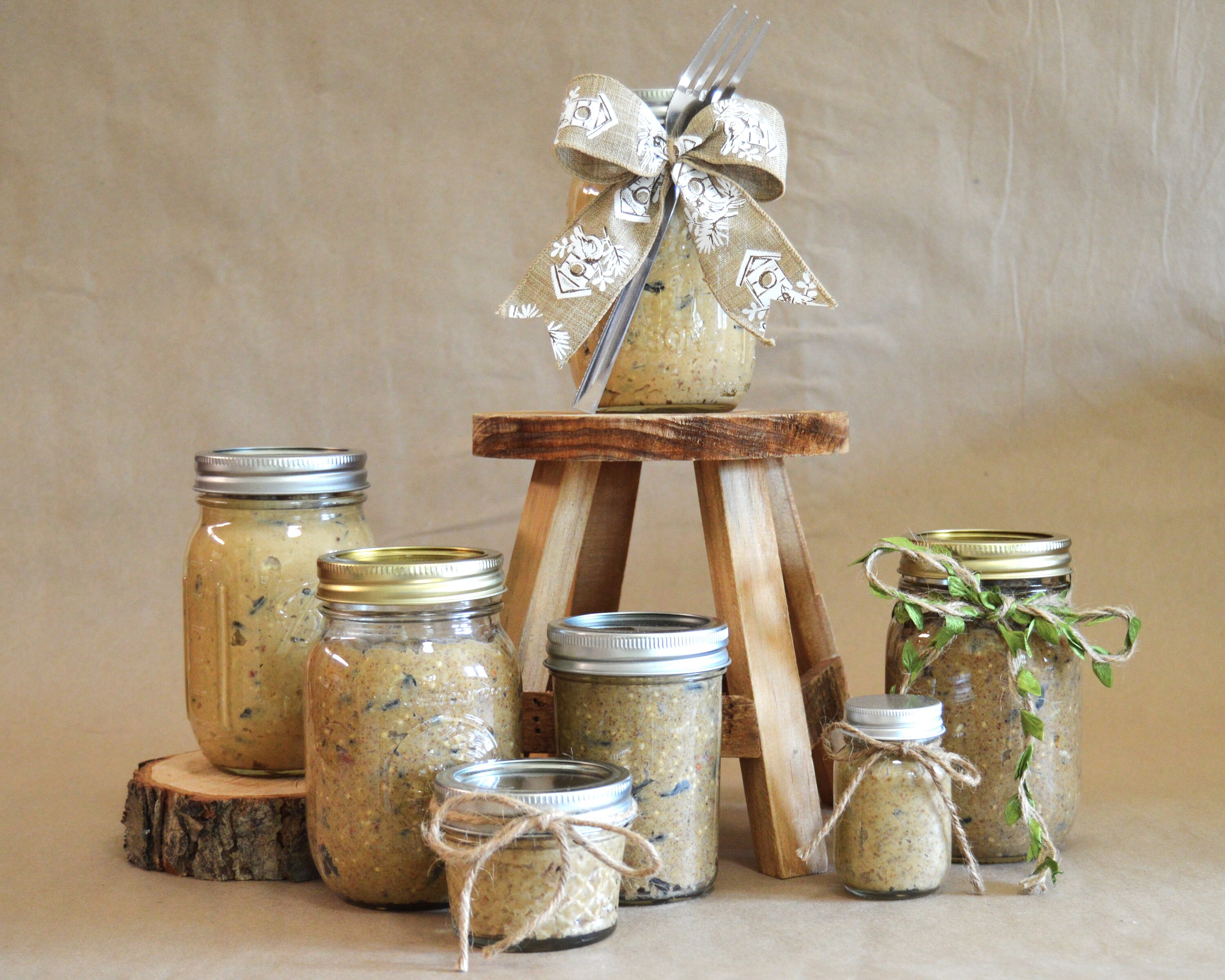 Spreadable Suet for Bird Feeding Homemade Fresh to Order, Easy and Fun