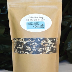 Wildvogelsamenmischung - Chickadee Mix, 10 Unzen, Perfekt für die Vogelfütterung im Hinterhof, Geschenk für Vogel- und Naturliebhaber, frisches Futter für Vögel