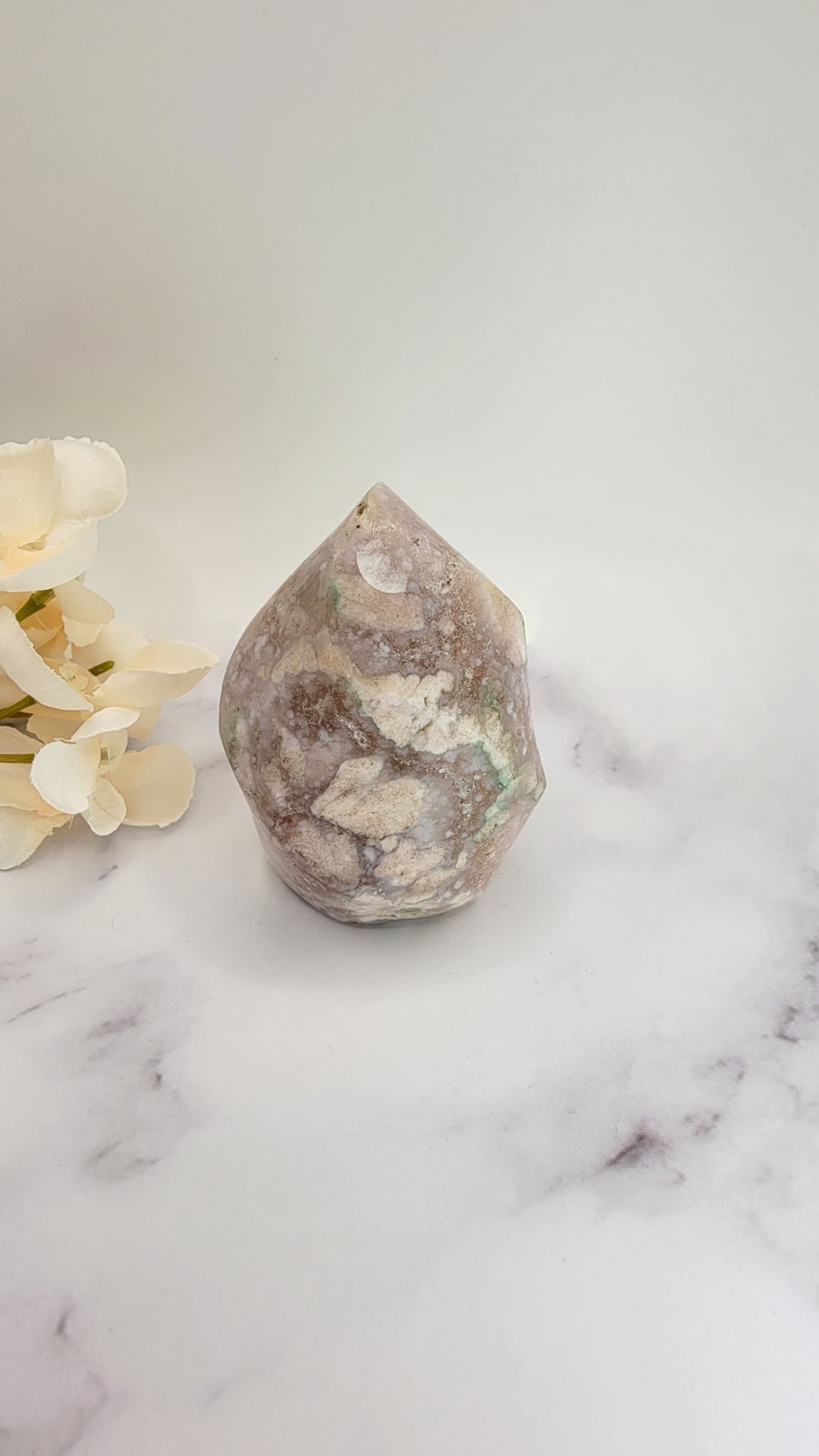 Flower Agate Crystal Flame Home Decoration,mineral Specimen,reiki Heal