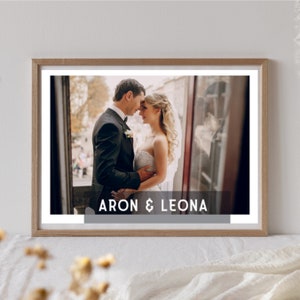 Personalized picture frame gifts for couples, anniversary gift, wedding gift, friendship gift, save the date, wedding anniversary