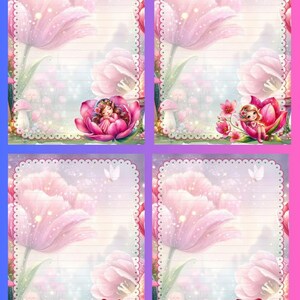 Tulip Elves - Carta da lettere