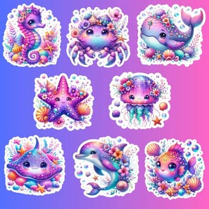 Ocean Cuties 2 - Sticker Set