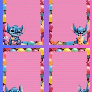 Boba Stitch A5 schrijfpapier