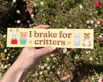 Calico Critters Bumper Sticker