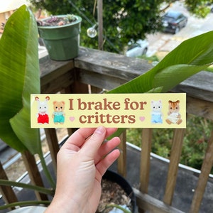 Calico Critters Bumper Sticker